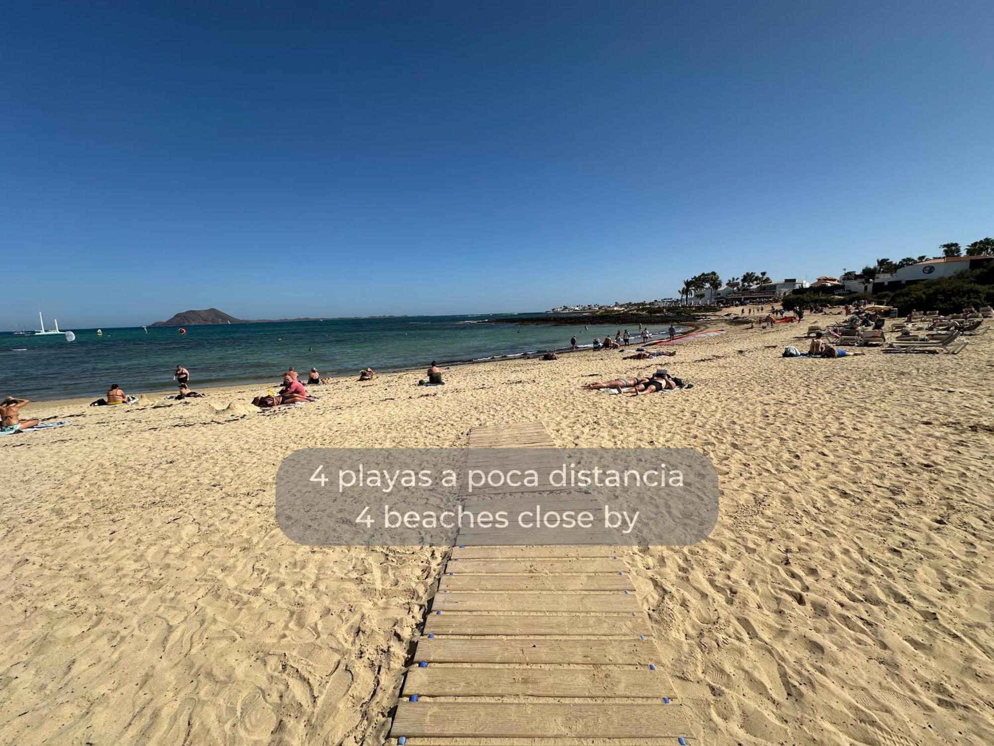 Canelita Con Piscina, Soleada Terraza Amplia Wifi Y Parking Corralejo Eksteriør billede